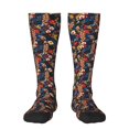 thumbnail image 2 of Picia Women Crew Soft Moisture-wicking Socks Vintage Floral Pattern Design Cotton Socks, One Size fit All, 2 of 9