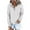 White Womens Sweatshirts/Hoodies, variant on BSDJILFG Henley Sweatshirts for Women Button Up Hoodie Long Sleeve Shirt Solid Color Loose Fit Blouse