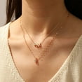 thumbnail image 4 of DESIGNICE Gold Initial Necklaces for Women Gold Plated M Letter Name Heart Choker Necklace Fashion Jewelry Birthday Gifts, 4 of 7