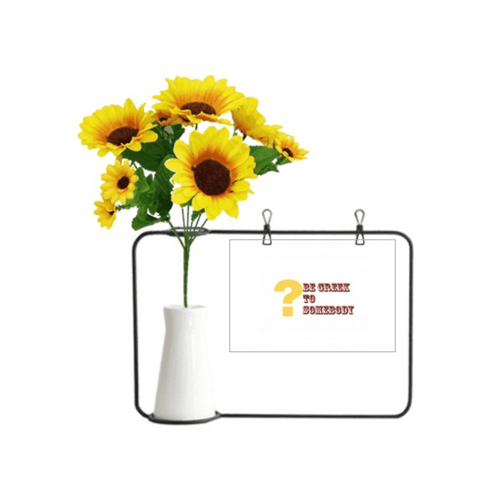 Understanding Common Knowledge English Language Culture Artificial Sunflower Vases Bottle