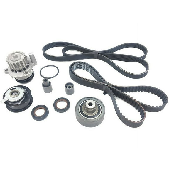 Timing Belt Kit and Water Pump - Compatible with 1999 - 2004 Volkswagen Golf A4 2000 2001 2002 2003