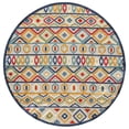 thumbnail image 2 of 5â€™ x 7â€™ Multi Aztec Pattern Indoor Outdoor Area Rug, 2 of 6