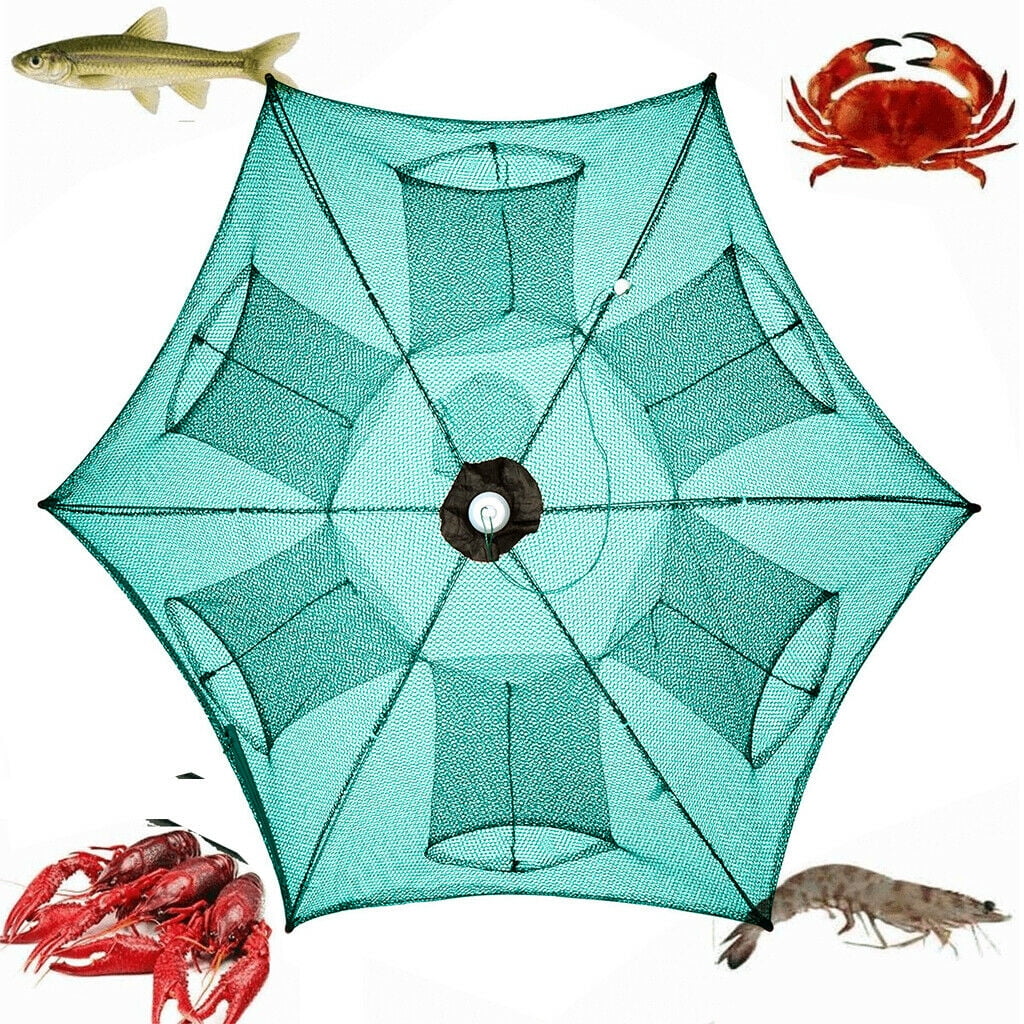 Fishing Bait Trap for Crawfish Shrimp Net Portable Accessories Mesh