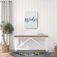 thumbnail image 3 of 5' Round Simply Daisy Rare Swallowtail Butterfly Novelty Chenille Area Rug, Dusty Smoke Blue, 3 of 4