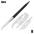thumbnail image 1 of Mini Hacksaw Hand Tool Set for DIY Crafts, Precision Engraving & Cutting, Deburring | Compact Steel Blade with Dense Serration for Model Making, Trimming | Exquisite Home & Workshop Utility Tool, 1 of 8