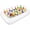 47 x 24 x 4.5" 1Pack, variant on 1 Pack Inflatable Serving Bar with Drain Plug, x 24 x 4.5 Inch Ice Buffet Cooler Tray for and Drinks, Large Salad Bar for Pool Party, BBQ, Graduation, Picnic and Camping, White