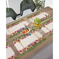 thumbnail image 3 of Easter Placemats Set of 6, Tulip Flowers Placemat for Dining Table Decorations, Spring Flowers Place Mats, Spring Table Mats for Kitchen Dinner Seasonal Holiday Party Decor, 3 of 6