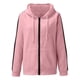 thumbnail image 3 of Puntoco Mujeres Casual Manga larga Bolsillo Suelto Navidad Impreso Cremallera Medio y largo tops Sudaderas con capucha Blusa de mujer Puntoco Puntoco-699, 3 of 6
