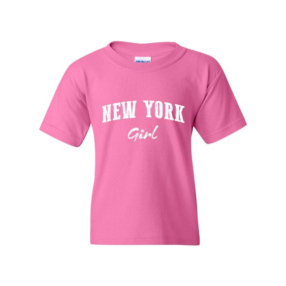 IWPF - Big Girls T-Shirts and Tank Tops - New York City Girl