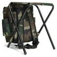 thumbnail image 4 of RONSHIN Outdoor Portable Camouflage Folding Stool 100kg Max Load Oxford Cloth Stool Backpack For Camping Fishing, 4 of 10