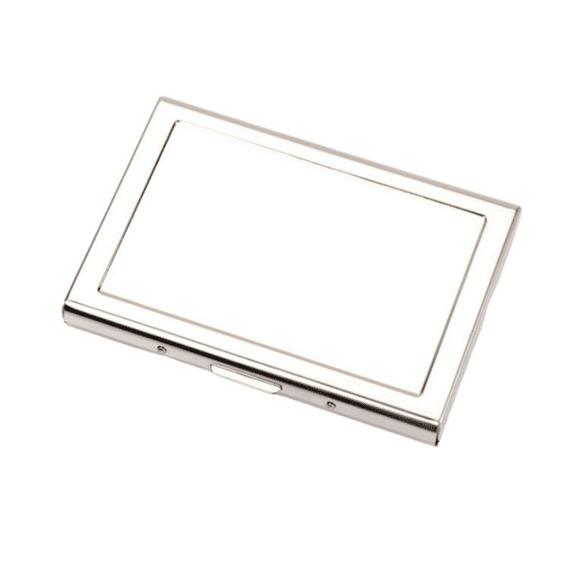 Stainless Steel Magnetic Resistant Accordion Card Holder 6 Slot Wallet