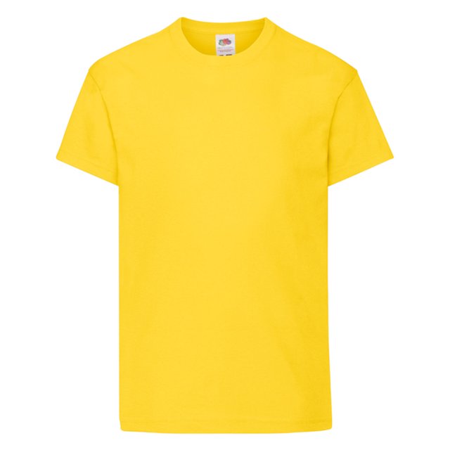 Fruit of the Loom T-Shirt Original pour Garçons/filles