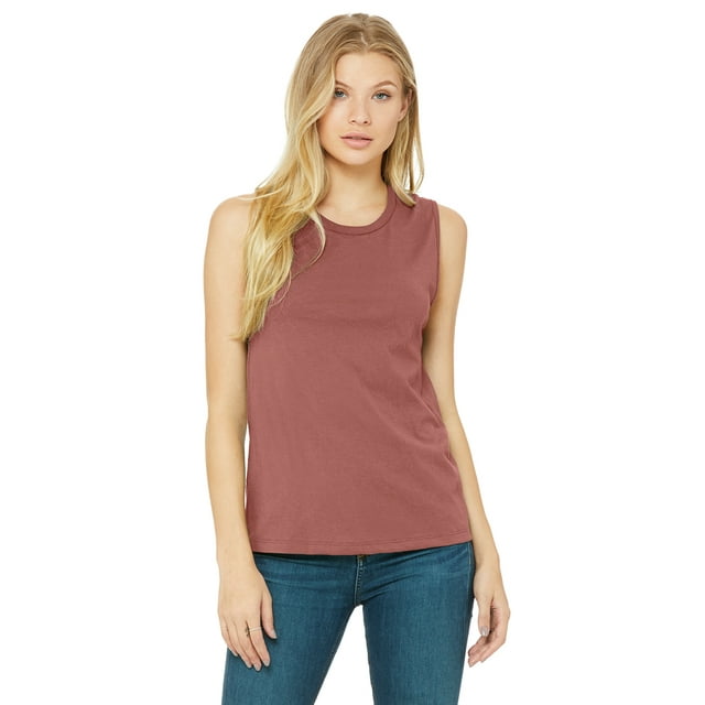 Bella + Canvas Ladies Jersey Muscle Tank