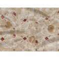 thumbnail image 5 of oneOone Rayon Light Brown Fabric Geometric Craft Projects Decor Fabric Printed By The Yard 56 Inch Wide, 5 of 5