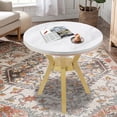 thumbnail image 4 of TFCFL 28'' Floor Standing Table Base Gold Metal Table Leg Heavy Duty Furniture Leg Coffee Table Base, 4 of 14
