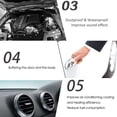 thumbnail image 3 of 5M EPDM Rubber Car Door Seal Strip - Big D/Small D/P/Z Shape Options for Waterproof, Dustproof & Soundproofing - Vehicle Edge Protection and Noise Reduction Sealing Strip (Choose Size: Big D 15x15mm,, 3 of 6