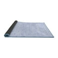 thumbnail image 2 of Ahgly Company Indoor Square Solid Blue Modern Area Rugs, 4' Square, 2 of 4