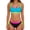 Blue A2, variant on 2 Piece Swimsuits for Women Mixed Color Adjustable Bathing Suits Lightweight Summer Swimwear