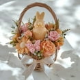 thumbnail image 3 of Wax Melt Soy Wax Rose Bouquet (Peach), 3 of 4