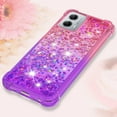 thumbnail image 6 of Compatible with Moto G 5G 2023 Case Girls Women Liquid Glitter Heavy Duty Shockproof Back Cover Soft TPU Bumper Silicone Slim Protective Cover for Motorola Moto G 5G 2023 Gradient Pink, 6 of 12