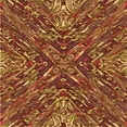 thumbnail image 1 of Ahgly Company Machine Washable Indoor Square Transitional Orange Area Rugs, 4' Square, 1 of 7