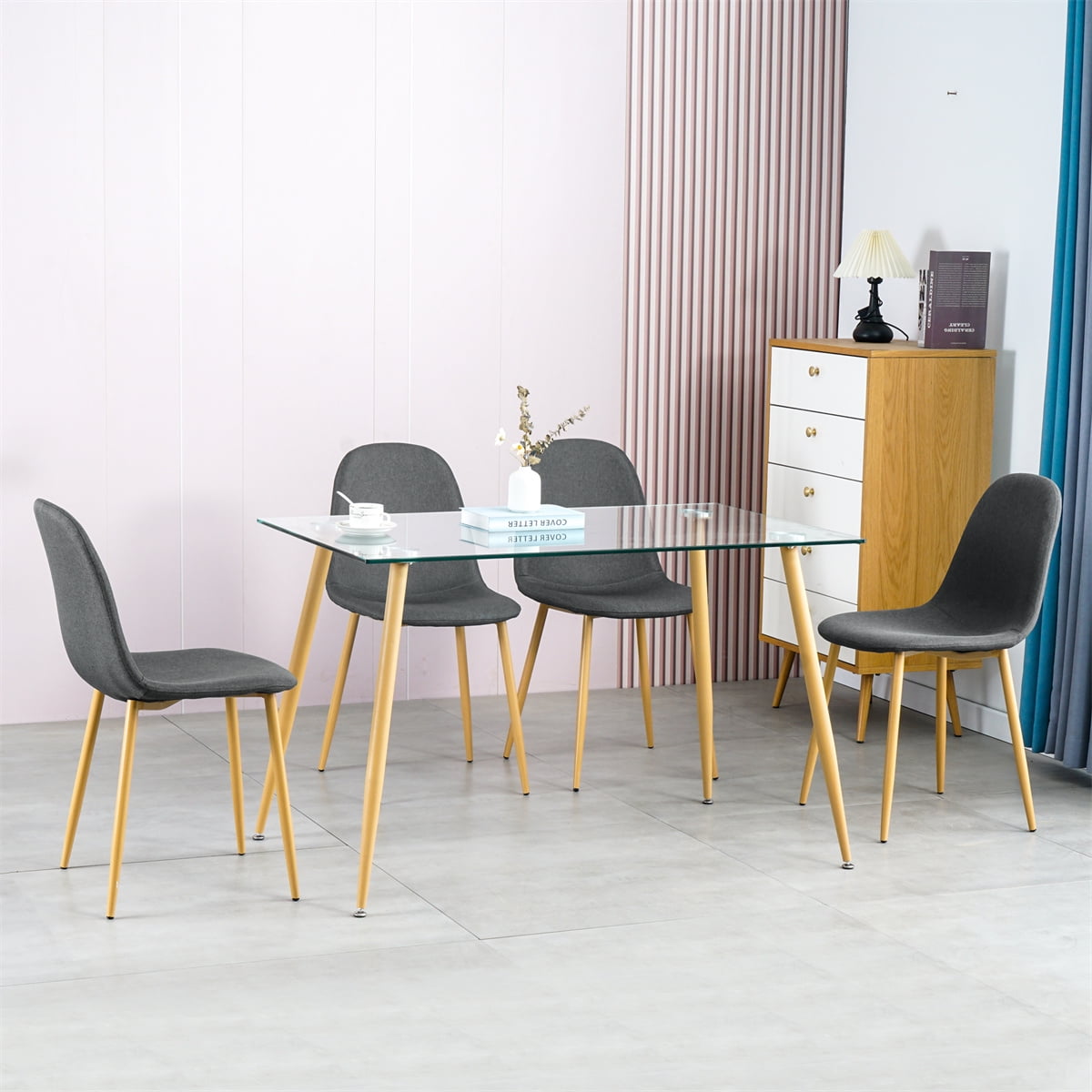 All modern glass dining table deals