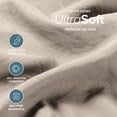thumbnail image 3 of Bare Home Washed Sheet Set - Premium 1800 Collection - Deep Pocket - 3 Piece - Twin XL, Pebble Beach, 3 of 8