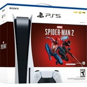 New Sony PlayStation_5 Gaming Console (Disc Version) – Marvel’s Spider-Man 2 Bundle with Extra Controller,Ultimate Gaming Experience