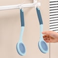 thumbnail image 1 of Silicone Dishwashing Brush Long Handle | Pot Scrub Brush Non-Scratch Bristles | Ergonomic Grip for Kitchen Cleaning | Cleans Dishes, Pans, Utensils | 29x6cm | 1 Pack | Orange or Blue, 1 of 6