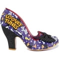 thumbnail image 2 of Irregular Choice Looney Time Women's Mid Heel Shoes With Bow In Purple Size 10, 2 of 6
