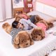 thumbnail image 3 of Nuevo perro gigante de peluche suave tumbado, juguetes con relleno de animales, cojín para dormir, almohada, muñecas para niños, regalos de cumpleaños y Navidad, 3 of 5