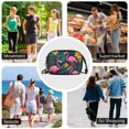 thumbnail image 7 of FORMRS Mini Crossbody Bag for Women Adjustable Shoulder Rope Travel Casual Phone Purse, Yellow Floral Flamingo, 7 of 7