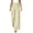 Yellow, variant on Gytharion Women's High Waist Striped Wide Leg Pants Double Breasted Draped Floor Length Casual Pants with Pockets Loose Palazzo Trousers