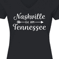 thumbnail image 4 of Inktastic Nashville Tennessee Est.1779 Women's V-Neck T-Shirt, 4 of 5