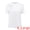 White, variant on Women's Basic Tee Shirt Short Sleeve Crew Neck Stretchy Beaded Top XL Black