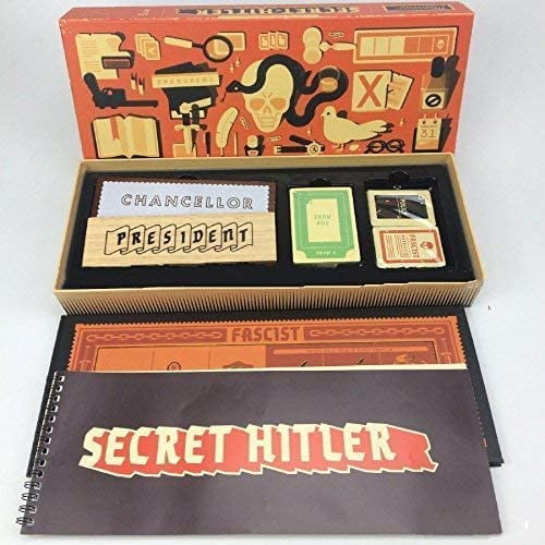 Jeu de Cartes Secret Hitler - un Jeu de Cartes d'Identité Caché pour la  Fête (Version Originale)