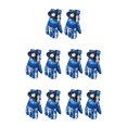 thumbnail image 3 of Advancent 2 piezas de guantes de nieve para niños cálidos a prueba de viento mitones de rendimiento prácticos cómodos suministros de azul M 5piezas, 3 of 6
