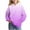 09-Purple, variant on Dnhxils Girls Ear Hoodies with Pocket Fashion Hooded Sweatshirt for Kids Gradient Trendy Clothes for Teens