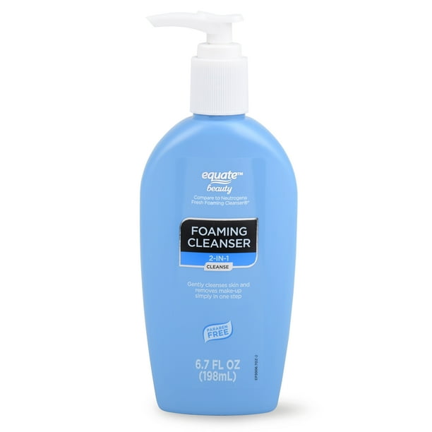 Equate Beauty Foaming 2in1 Cleanser, 6.7 Oz