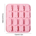 thumbnail image 3 of B Baking And Chocolate Mold Set With Easter Bunny Shapes Kitchen Tool For Making Cakes Cookies And Candy At Home, 3 of 7