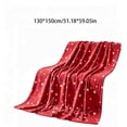 thumbnail image 6 of Homellea Patriotic American Flag Throw Blanket, 50 x 60 Inch Red White Blue Patchwork Flannel Fleece Blanket for Couch, Sofa, Bed, Camping, Travel, 4th of July and Memorial Day Decor, 6 of 6