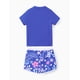 thumbnail image 2 of Trajes de baño Disney Stitch para niñas, UPF 50+, color morado, 7-8 años, 2 of 7