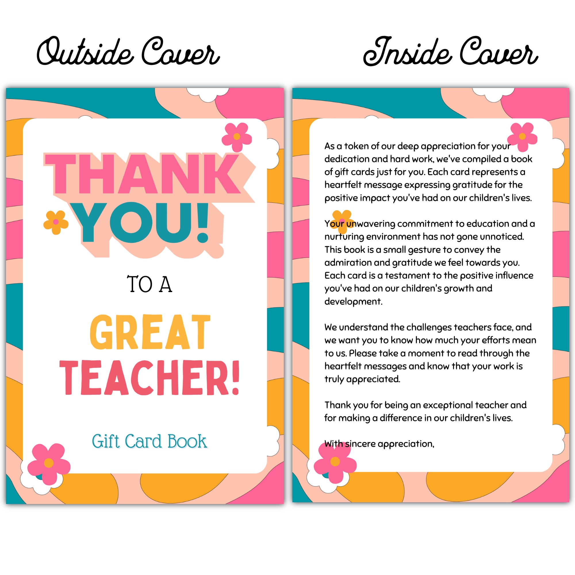 teacher-appreciation-gift-card-book-teacher-gift-card-holder-teacher-gift-educator-gift-gift-card-holder-create-your-own-book-walmart-com for Free Printable Gift Card Book Teacher Appreciation Gift Card Book | Teacher Gift Card Holder | Teacher Gift | Educator Gift | Gift Card Holder | Create Your Own Book - Walmart.com for Free Printable Gift Card Book