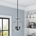 thumbnail image 2 of 22803-MB-Millennium Lighting-Mahannah - 3 Light Pendant-15.5 Inch Tall and 11 Inch Wide-Matte Black Finish, 2 of 7
