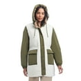 thumbnail image 4 of Sam & Libby Ladies Long Sleeve Mid-Length Parka with Sherpa Panels, 4 of 6