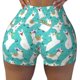 thumbnail image 2 of Fotbe Cartoon Llamas Shorts Sin Costuras – Shorts Deportivos de Cintura Alta para Mujer, Elásticos para Gimnasio, Yoga, Running o Ciclismo-XX-Large, 2 of 8