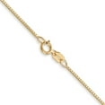 thumbnail image 4 of 14k .7mm Box Chain Necklace - 18 Inches, 4 of 5