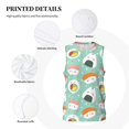 thumbnail image 3 of Pofeuu Kawaii Sushi Print Basketball Jersey, Shirts for Men Youth Basketball Jersey Crew Neck-XX-Large, 3 of 6