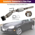 thumbnail image 4 of Catalytic Converter & Flex Pipe For Volkswagen Jetta 2.5L 2005 2006 2007-2014, 4 of 18