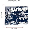 thumbnail image 2 of Urbalabs Batman Superhero Fighting Comic Decor Metal Tin Bar Decor Signs Decoration 12 x 16 inch Metal Sign for Bedroom Garden Patio Wall Art 12x 16 Home Decor Made In USA, 2 of 7